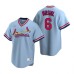 Men's Nike St. Louis Cardinals #6 Stan Musial Light Blue Cooperstown Collection Road Stitched Baseball Jersey