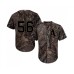 Men's Oakland Athletics #56 Fernando Rodney Authentic Camo Realtree Collection Flex Base Baseball Jersey