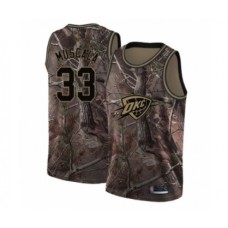 Men's Oklahoma City Thunder #33 Mike Muscala Swingman Camo Realtree Collection Basketball Stitched Jersey