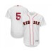 Men's Boston Red Sox #5 Nomar Garciaparra White 2019 Gold Program Flex Base Authentic Collection Baseball Jersey