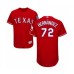 Men's Texas Rangers #72 Jonathan Hernandez Red Alternate Flex Base Authentic Collection Baseball Player Stitched Jersey