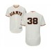 Men's San Francisco Giants #38 Tyler Beede Cream Home Flex Base Authentic Collection Baseball Player Stitched Jersey