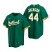 Men's Nike Oakland Athletics #44 Reggie Jackson Green Alternate Stitched Baseball Jersey