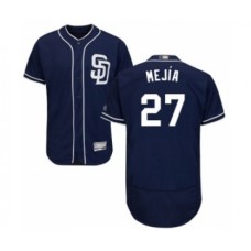 Men's San Diego Padres #27 Francisco Mejia Navy Blue Alternate Flex Base Authentic Collection Baseball Player Stitched Jersey