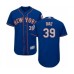 Men's New York Mets #39 Edwin Diaz Royal Gray Alternate Flex Base Authentic Collection Baseball Jersey