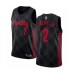 Men's Portland Trail Blazers #2 Gary Trent Jr. Authentic Black Basketball Jersey - City Edition