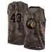 Men's Nike Minnesota Timberwolves #43 Anthony Tolliver Swingman Camo Realtree Collection NBA Jersey