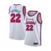 Men's Philadelphia 76ers #22 Mattise Thybulle Swingman White Hardwood Classics Basketball Stitched Jersey