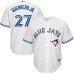 Toronto Blue Jays #27 Vladimir Guerrero Jr.Majestic Home Official Cool Base Player Jersey - White