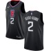 Men's Nike Los Angeles Clippers #2 Shai Gilgeous-Alexander Swingman Black NBA Jersey Statement Edition