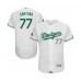 Men's Los Angeles Dodgers #77 Dennis Santana White Celtic Flexbase Authentic Collection Baseball Player Stitched Jersey