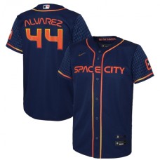 Men's Toddler Houston Astros #44 Yordan Alvarez Nike Navy 2022 City Connect Player Stitched Jersey