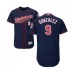 Men's Minnesota Twins #9 Marwin Gonzalez Navy Blue Alternate Flex Base Authentic Collection Baseball Jersey