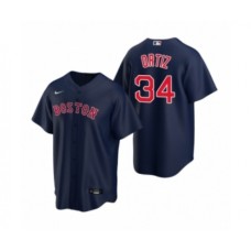 Men's Boston Red Sox #34 David Ortiz Nike Navy Replica Alternate Stitched Jersey