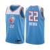 Men's Sacramento Kings #22 Richaun Holmes Authentic Blue Basketball Jersey - City Edition