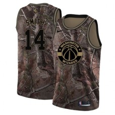 Men's Nike Washington Wizards #14 Jason Smith Swingman Camo Realtree Collection NBA Jersey