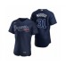 Men's Atlanta Braves #31 Greg Maddux Nike Navy Authentic 2020 Alternate Stitched Jerseys