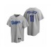 Men's Mlb Los Angeles Dodgers #11 A.J. Pollock Nike Gray Replica Alternate Stitched Jersey