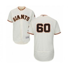 Men's San Francisco Giants #60 Wandy Peralta Cream Home Flex Base Authentic Collection Baseball Player Stitched Jersey