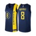 Men's Indiana Pacers #8 Justin Holiday Authentic Navy Blue Basketball Stitched Jersey - City Edition