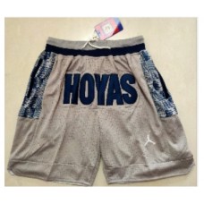 Men's Georgetown Hoyas Gray College Just Don Shorts Swingman Shorts