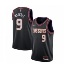 Men's Phoenix Suns #9 Dan Majerle Swingman Black Basketball Stitched Jersey - 2019 20 City Edition