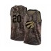 Men's Toronto Raptors #20 Jodie Meeks Swingman Camo Realtree Collection 2019 Basketball Finals Bound Jersey