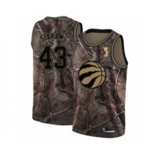 Men's Toronto Raptors #43 Pascal Siakam Swingman Camo Realtree Collection 2019 Basketball Finals Champions Jersey