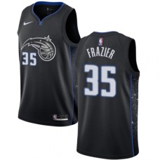 Men's Nike Orlando Magic #35 Melvin Frazier Swingman Black NBA Jersey - City Edition