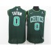 Men's Boston Celtics #0 Jayson Tatum Nike Green 2021 Swingman Player Stitched Jersey