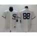 Men's Chicago White Sox #88 Luis Robert Cream Elite 2021 Field of Dreams Stitched Jersey