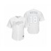 Men's Los Angeles Dodgers #18 Kenta Maeda Maeken White 2019 Players Weekend Replica Stitched Jersey