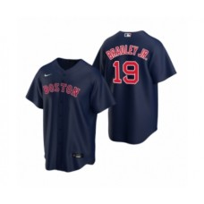 Men's Boston Red Sox #19 Jackie Bradley Jr. Nike Navy Replica Alternate Stitched Jersey