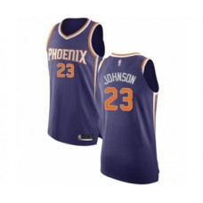 Men's Phoenix Suns #23 Cameron Johnson Authentic Purple Basketball Stitched Jersey - Icon Edition