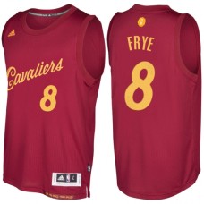 Men's Cleveland Cavaliers #8 Channing Frye 2016-2017 Christmas Day Burgundy NBA Swingman Jersey