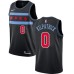 Men's Nike Chicago Bulls #0 Sean Kilpatrick Swingman Black NBA Jersey - City Edition