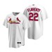 Men's Nike St. Louis Cardinals #22 Jack Flaherty White Home Stitched Baseball Jersey