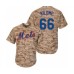 Men's New York Mets #66 Franklyn Kilome Authentic Camo Alternate Cool Base Baseball Player Stitched Jersey