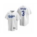 Men's Los Angeles Dodgers #3 Chris Taylor Nike White Replica Home Stitched Jersey