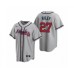 Men's Atlanta Braves #27 Austin Riley Nike Gray 2020 Replica Road Stitched Jersey