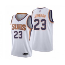 Men's Phoenix Suns #23 Cameron Johnson Authentic White Basketball Stitched Jersey - Association Edition