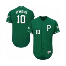 Men's Pittsburgh Pirates #10 Bryan Reynolds Green Celtic Flexbase Authentic Collection Baseball Player Stitched Jersey