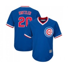 Men's Chicago Cubs #20 Brandon Kintzler Replica Royal Blue Cooperstown Cool Base Baseball Jersey