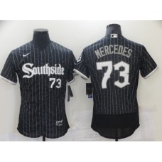 Men's Chicago White Sox #73 Yermin Mercedes Nike Black City Player Stitched Jersey