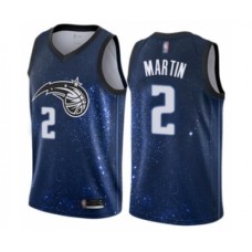 Men's Orlando Magic #2 Jarell Martin Authentic Blue Basketball Jersey - City Edition