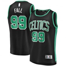 Men's Boston Celtics #99 Tacko Fall Fanatics Branded Black 2020-21 Fast Break Player Replica Stitched Jersey