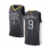 Men's Golden State Warriors #9 Andre Iguodala Swingman Black 2019 Basketball Finals Bound Basketball Jersey - Statement Edition