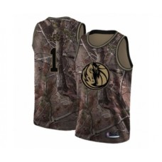 Men's Dallas Mavericks #1 Courtney Lee Swingman Camo Realtree Collection Basketball Jersey