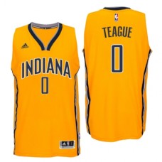 Indiana Pacers #0 Jeff Teague New Swingman Alternate Gold Jersey