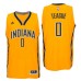 Indiana Pacers #0 Jeff Teague New Swingman Alternate Gold Jersey